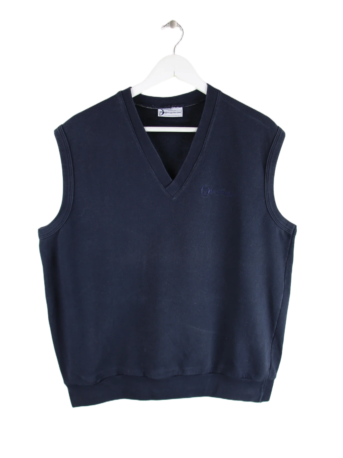 Sergio Tacchini Pullunder Blau L – Vorderseite