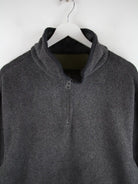 Timberland Fleece Grau L – Detailansicht Vorderseite