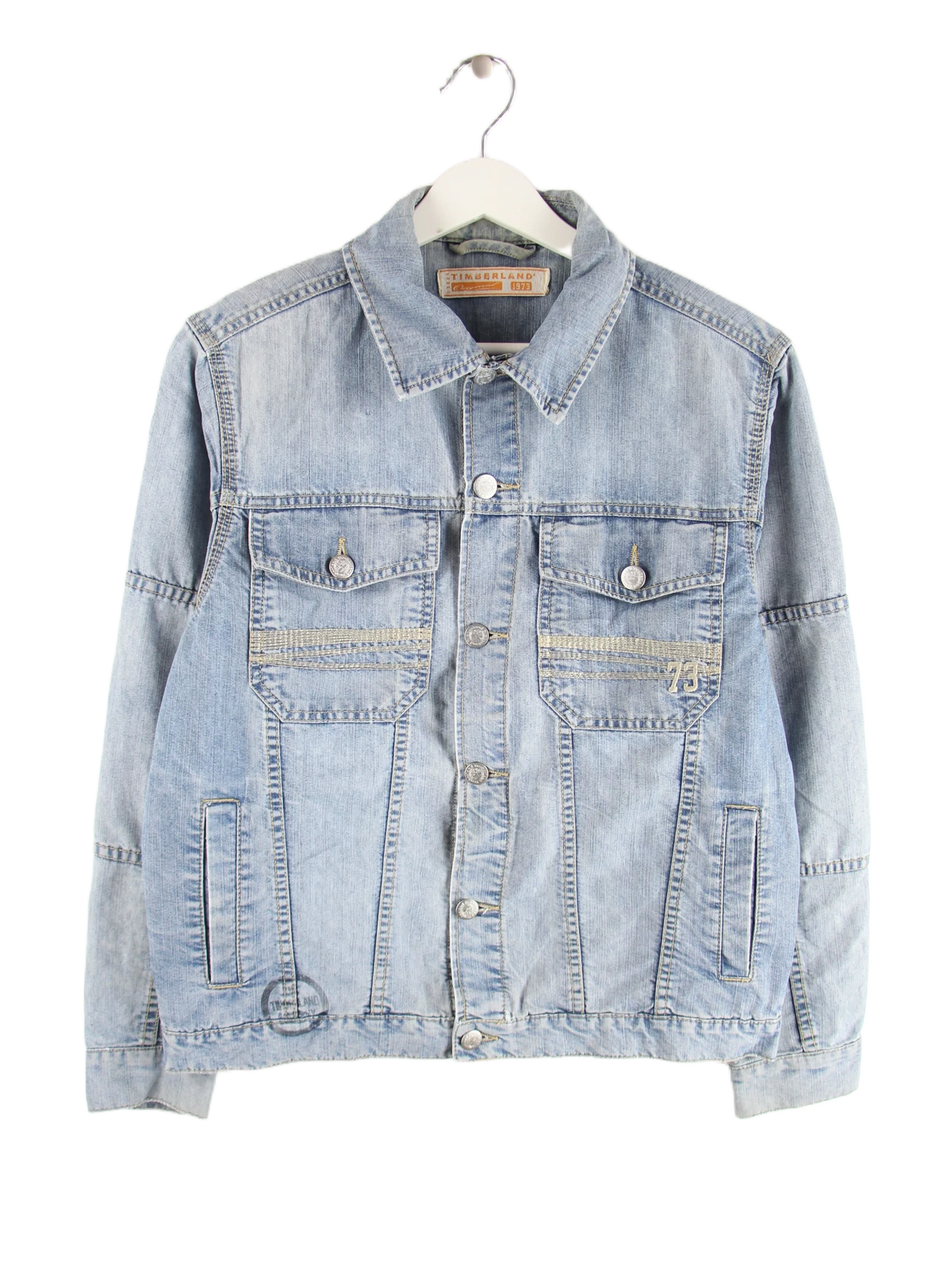 Timberland Jeansjacke Blau S – Vorderseite