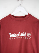 Timberland Sweater Rot M – Detailansicht Vorderseite