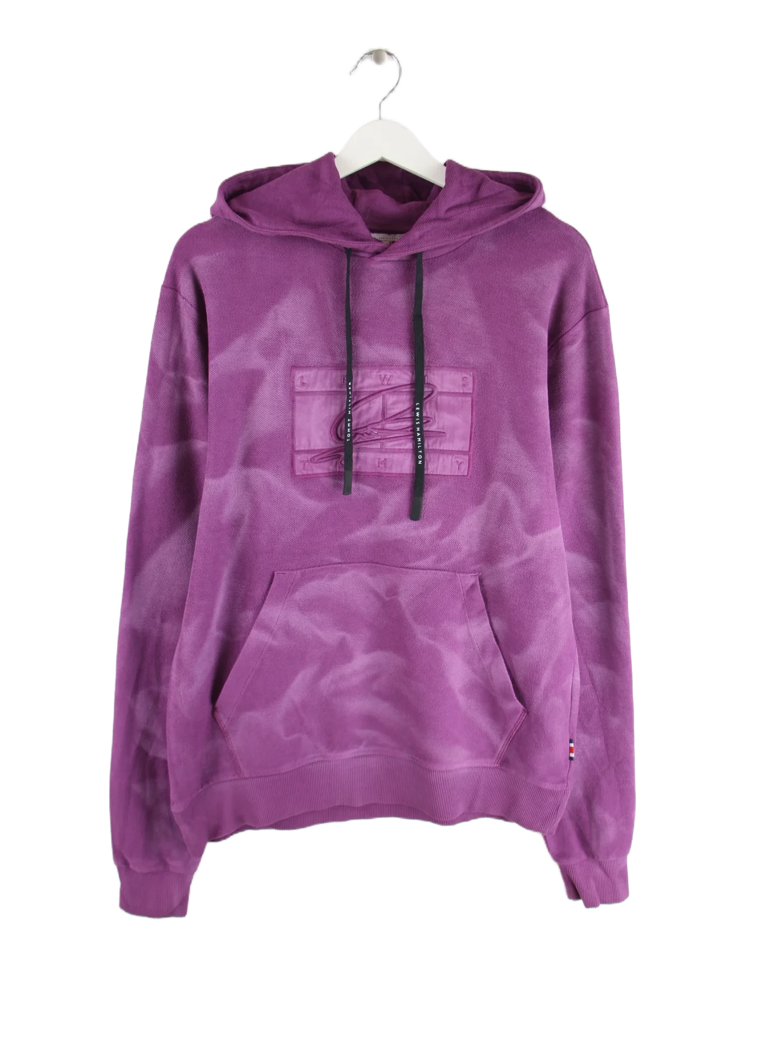 Tommy Hilfiger Hoodie Lila XXL – Vorderseite