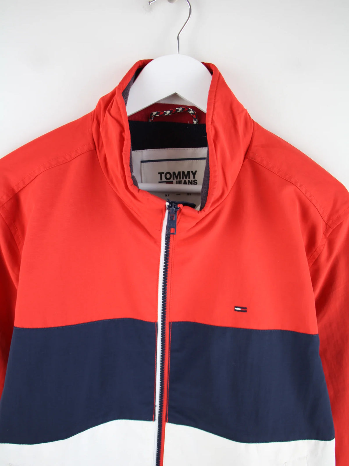 Tommy Hilfiger Leichte Jacke Mehrfarbig L – Detailansicht Vorderseite