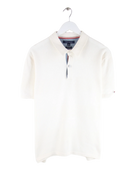 Tommy Hilfiger Polo Weiß L – Vorderseite