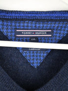 Tommy Hilfiger Pullover Blau XXL – Detailansicht Vorderseite