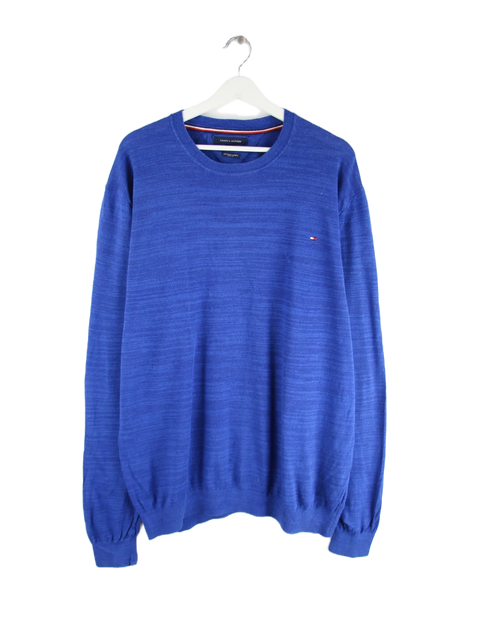 Tommy Hilfiger Pullover Blau XXL – Vorderseite