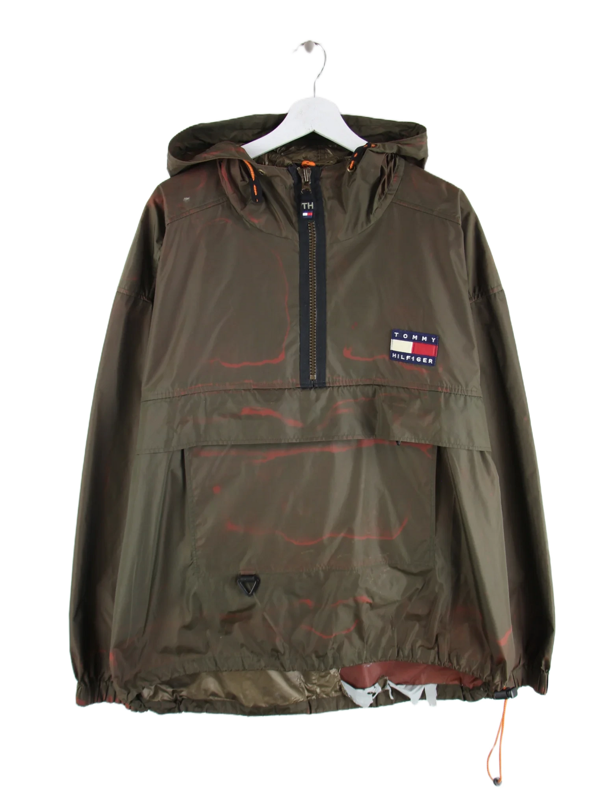 Tommy Hilfiger Windbreaker Grün XL – Vorderseite
