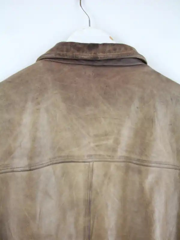 Trapper Lederjacke Braun XXL – Detailbild 3
