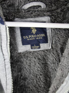 U.S. Polo ASSN. Hoodie Grau L – Etikett