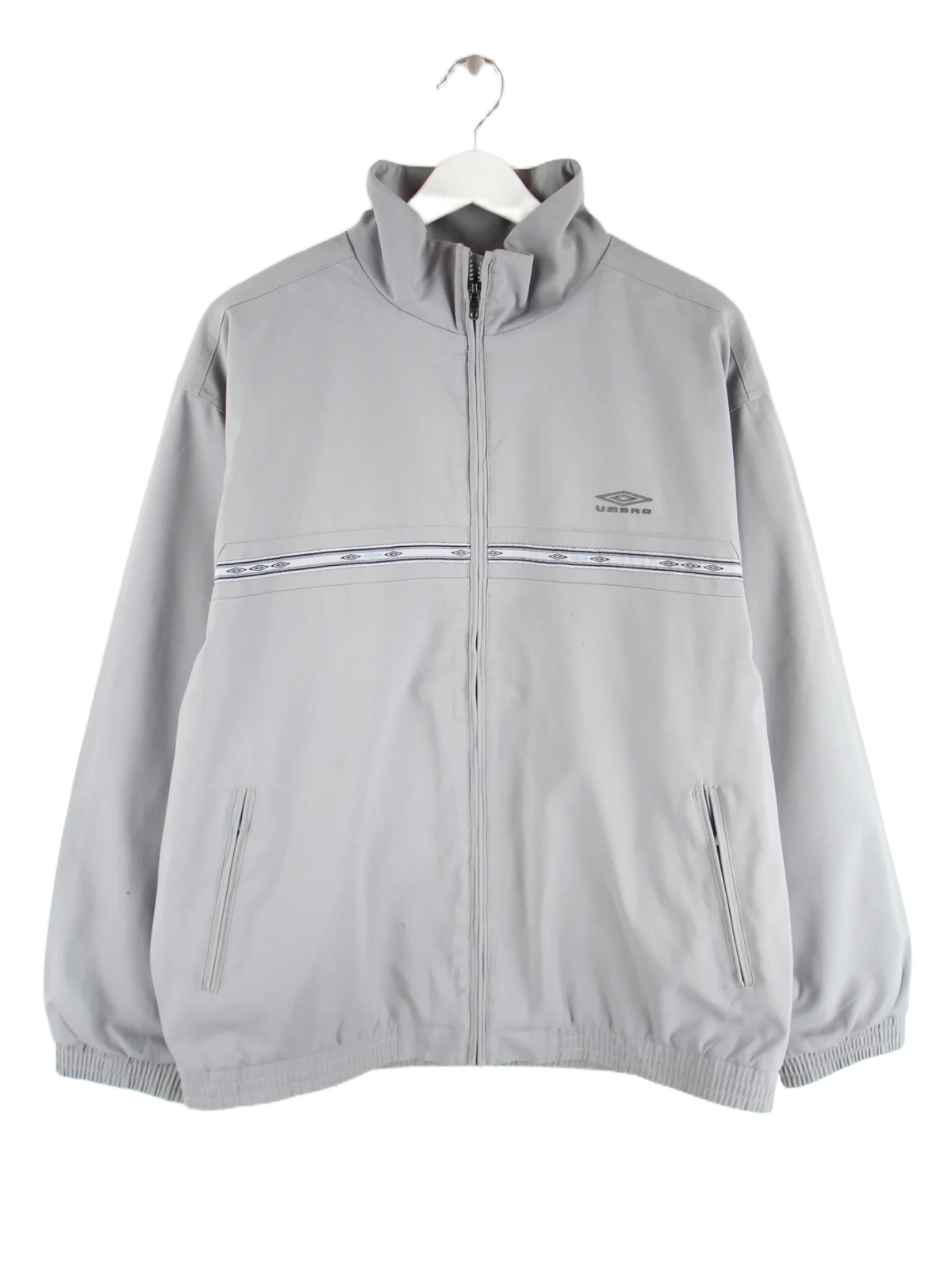 Umbro Leichte Jacke Grau L – Vorderseite