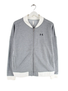 Under Armour Sweatjacke Grau L – Vorderseite