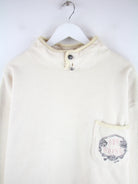 Vintage Fleece Beige M – Detailansicht Vorderseite