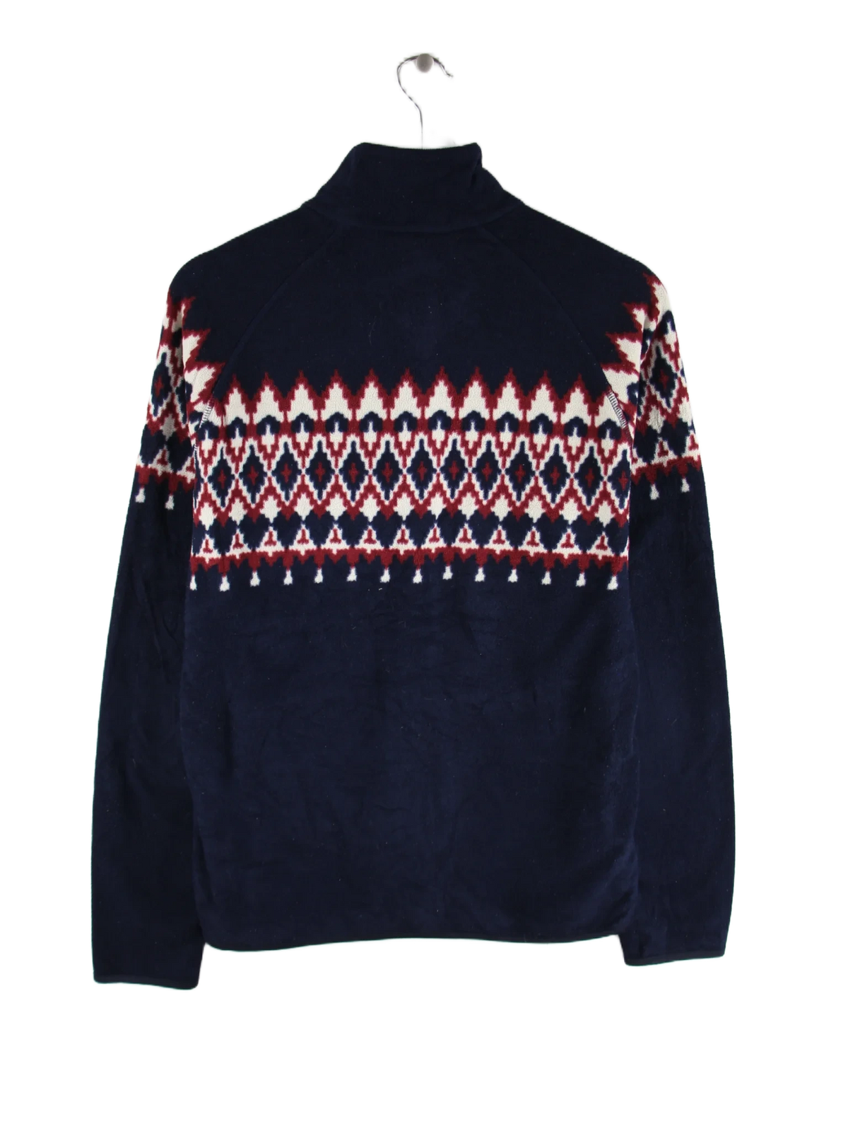 Vintage Fleece Blau L – Rückseite