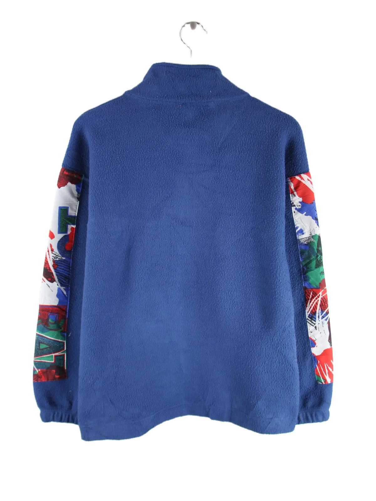 Vintage Fleece Blau L – Rückseite