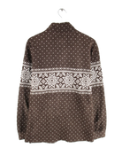 Vintage Fleece Braun L – Rückseite