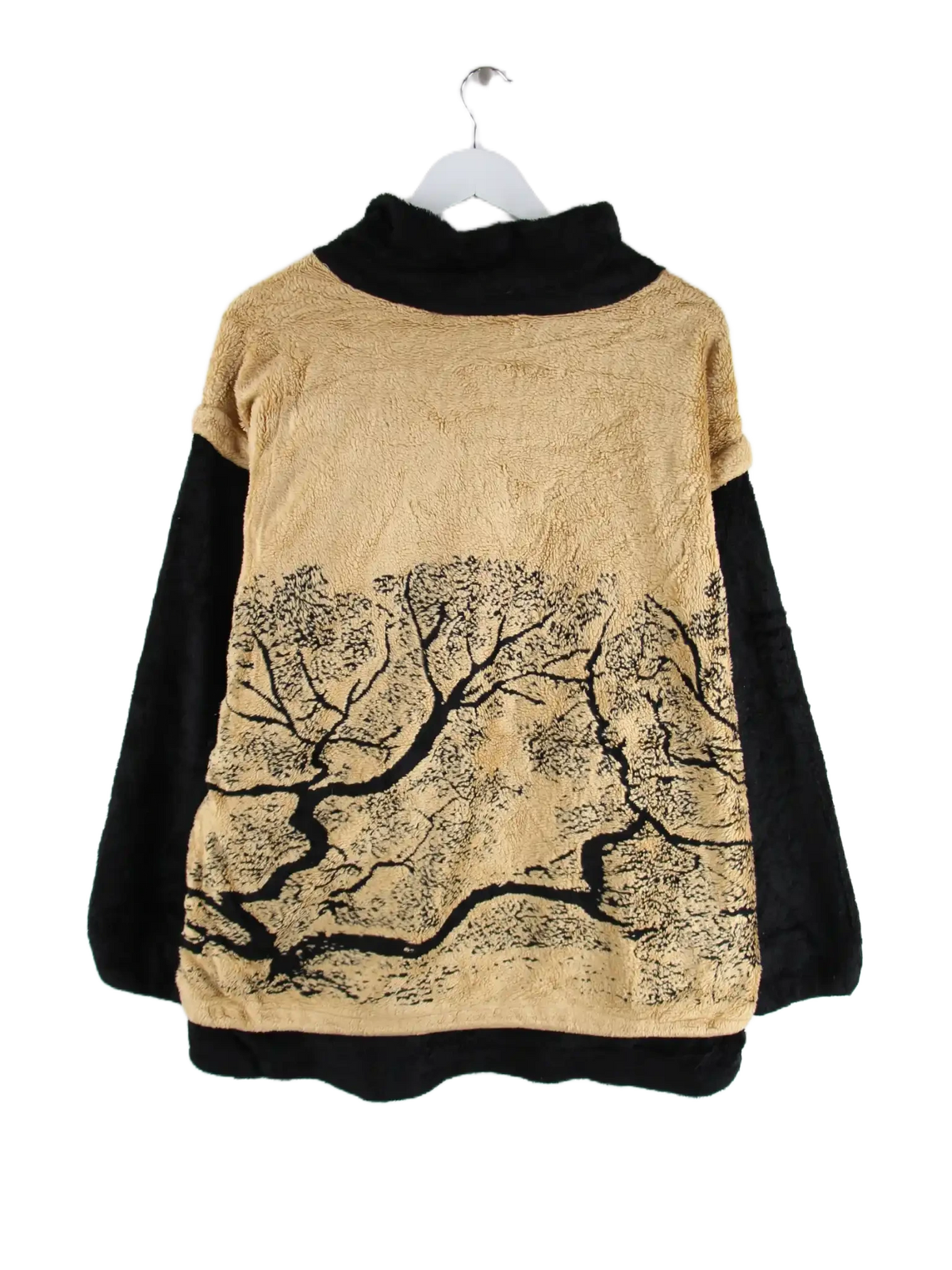 Vintage Fleece Braun L – Rückseite