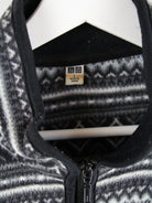 Vintage Fleece Grau L – Etikett