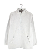 Vintage Fleece Grau L – Vorderseite