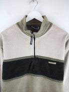 Vintage Fleece Grau XL – Detailansicht Vorderseite