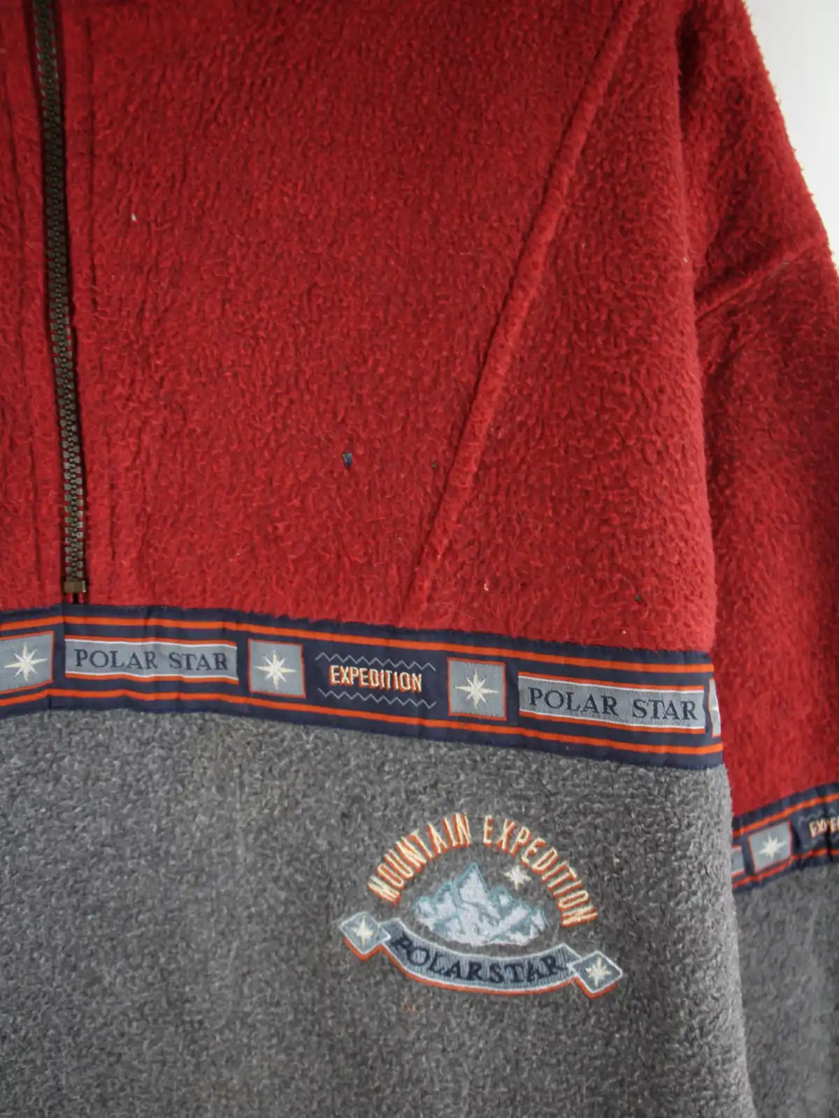 Vintage Fleece Mehrfarbig L – Detailbild 3