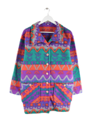 Vintage Fleece Mehrfarbig L – Vorderseite