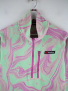 Vintage Fleece Mehrfarbig M – Detailansicht Vorderseite