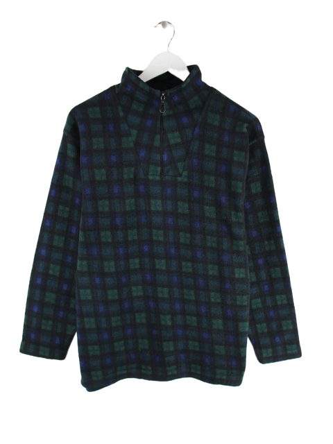 Vintage Fleece Mehrfarbig M – Vorderseite