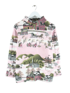 Vintage Fleece Rosa L – Vorderseite