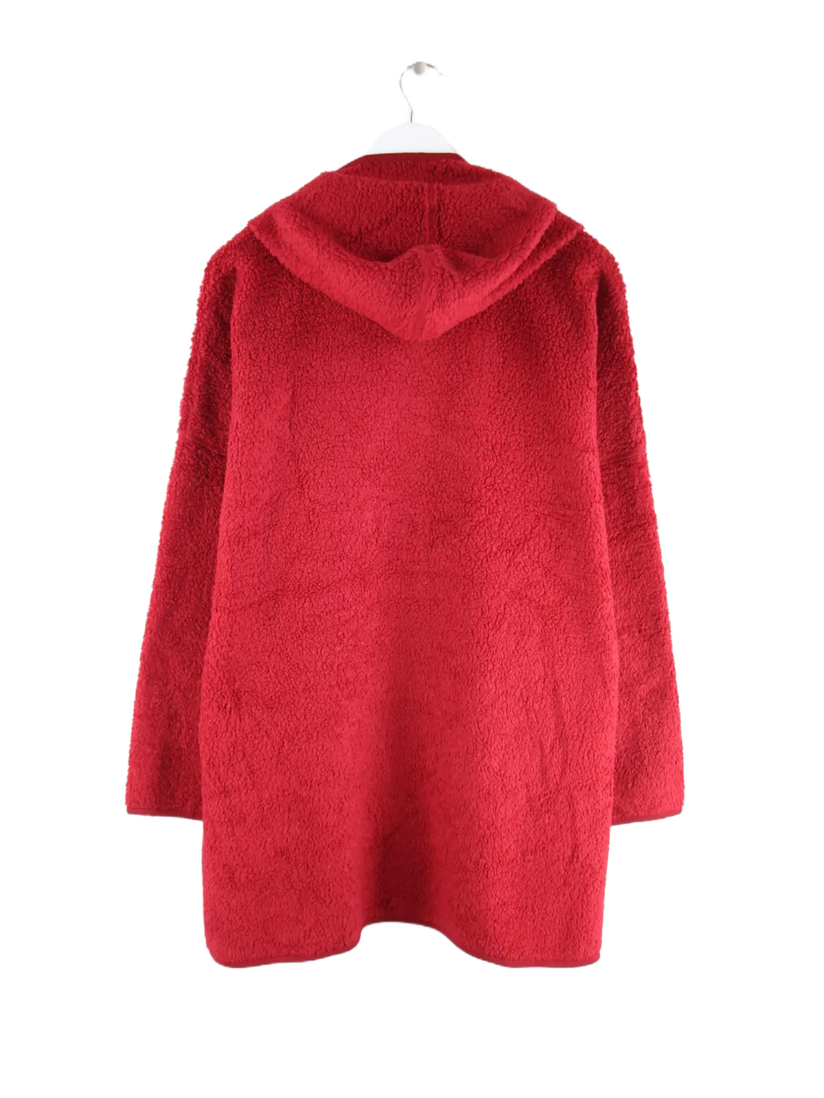 Vintage Fleece Rot M – Rückseite