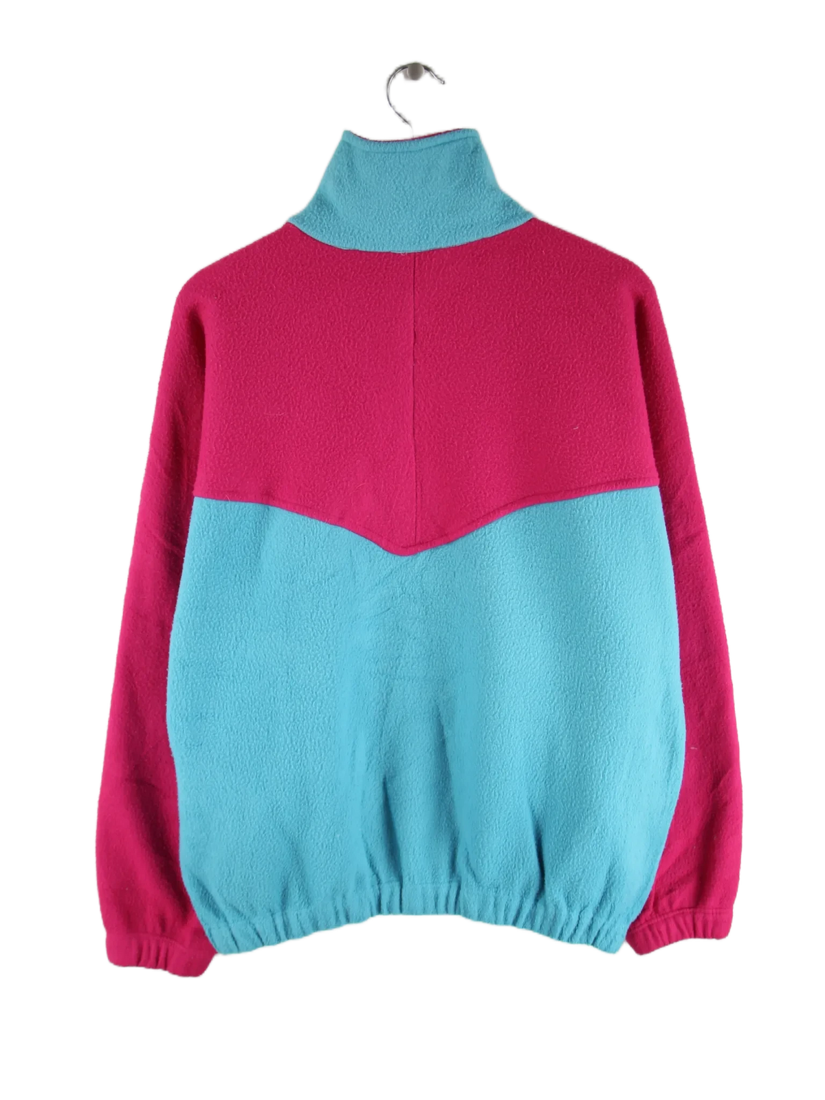 Vintage Fleece Türkis L – Rückseite