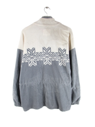 Vintage Fleece Weiß L – Rückseite