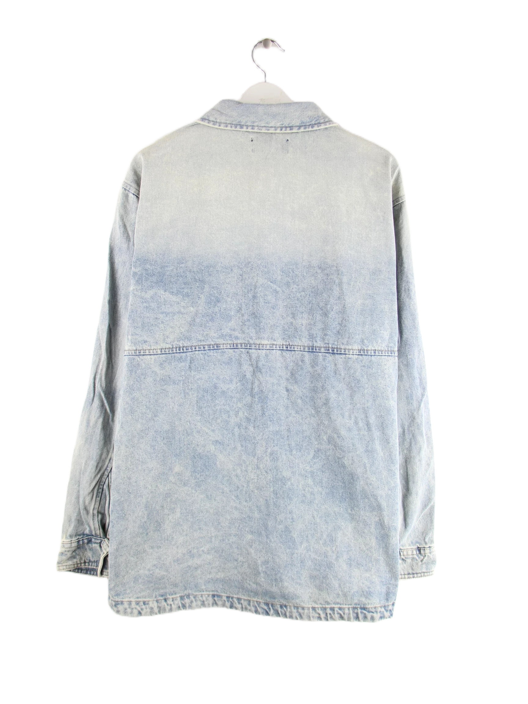 Vintage Freizeit Hemd Blau XL – Rückseite