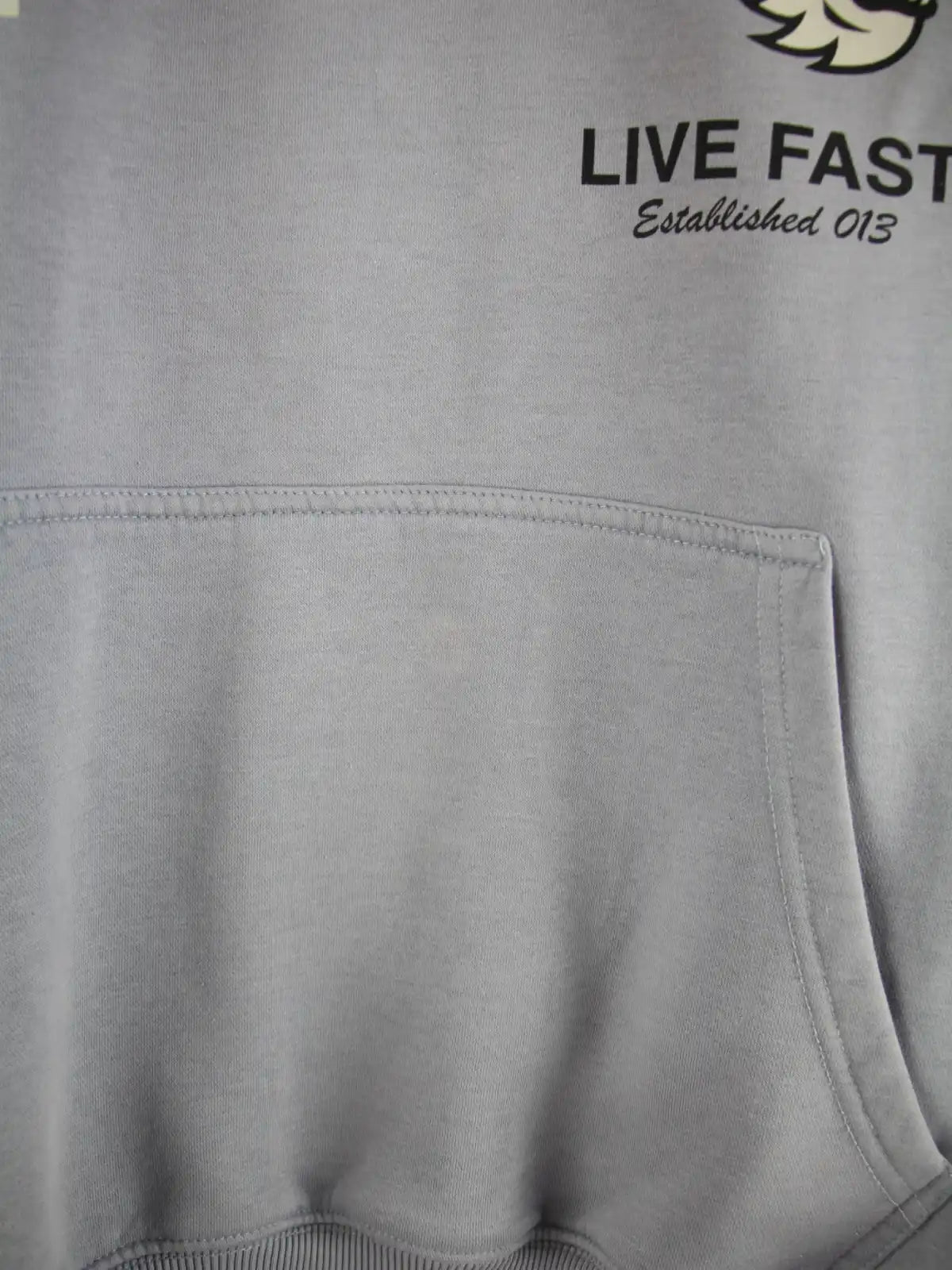 Vintage Hoodie Lila L – Detailbild 1