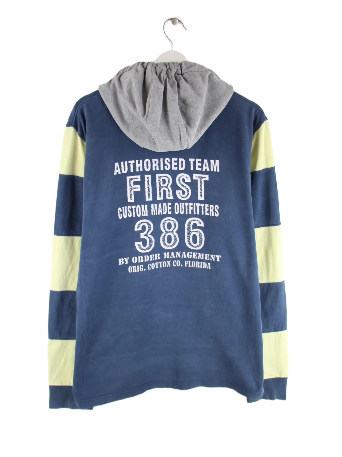 Vintage Hoodie Mehrfarbig XL – Rückseite