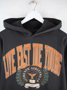 Vintage Hoodie Schwarz L – Detailansicht Vorderseite