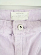 Vintage Hose Lila – Detailansicht Vorderseite
