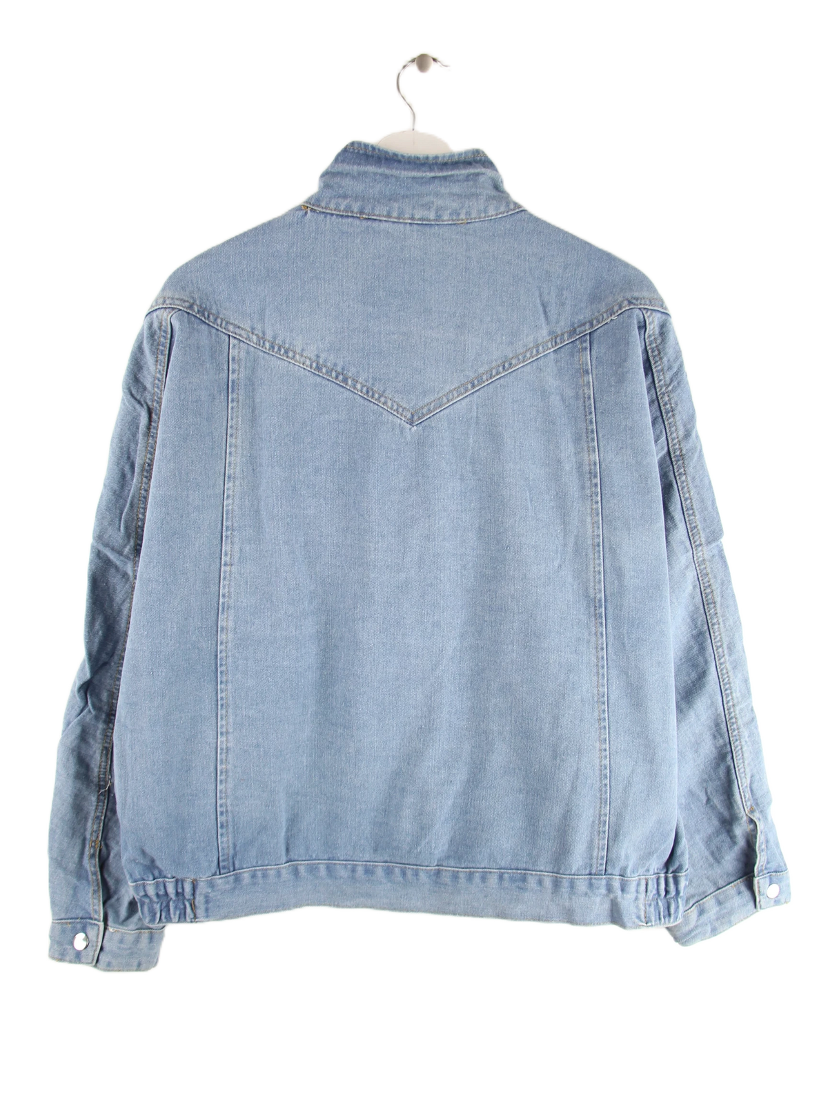 Vintage Jacke Blau M – Rückseite