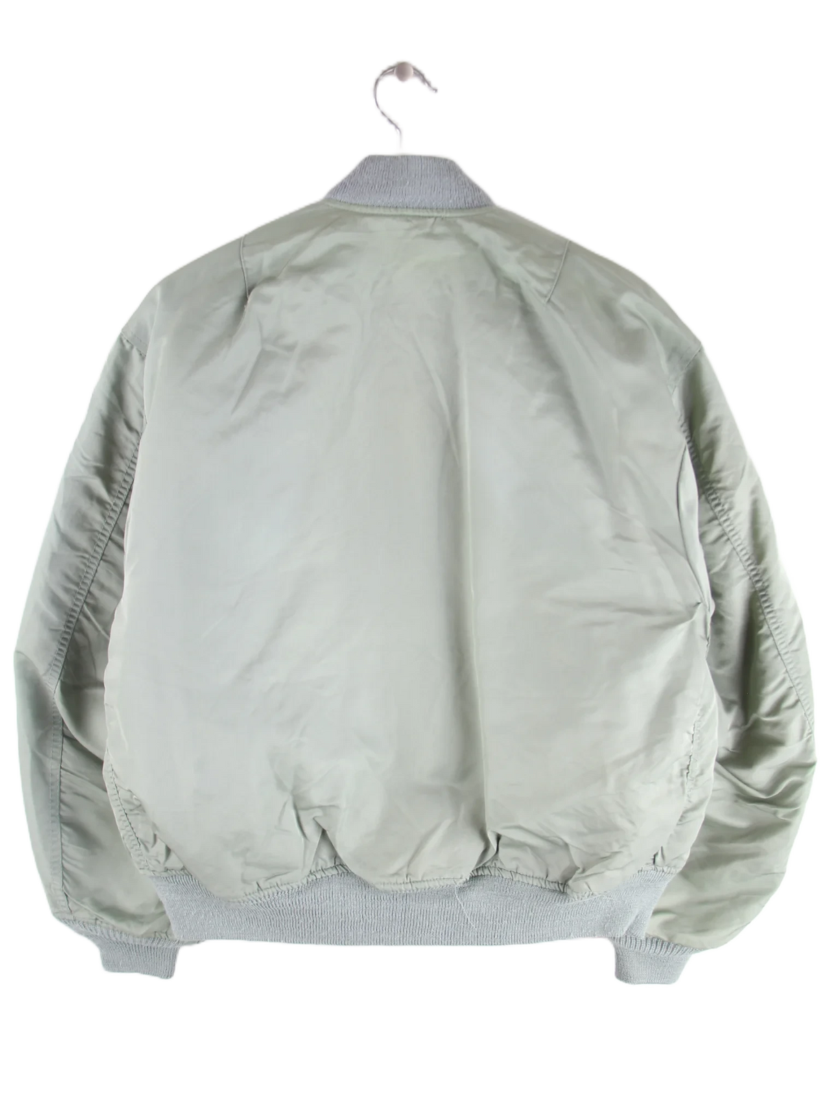 Vintage Jacke Grün M – Rückseite