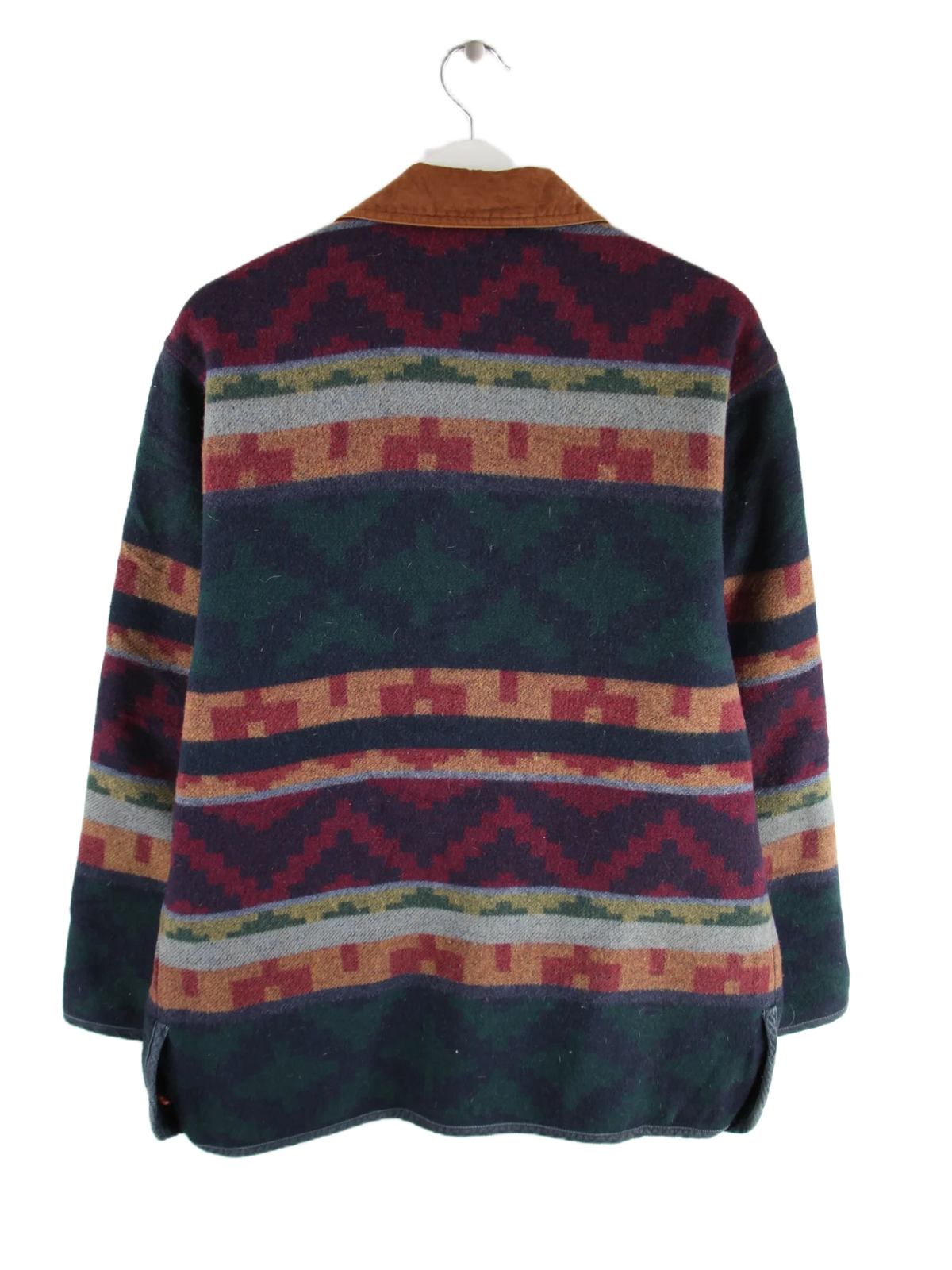 Vintage Jacke Mehrfarbig XL – Rückseite