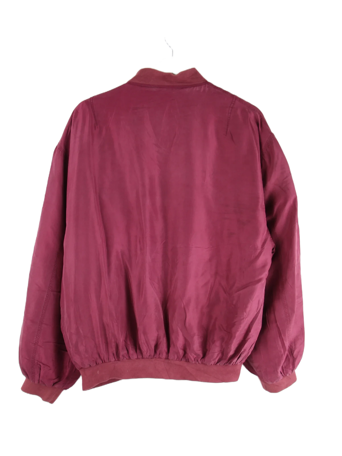 Vintage Jacke Rot M – Rückseite