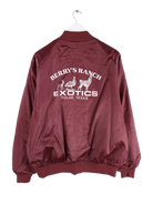 Vintage Jacke Rot XL – Rückseite