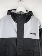 Vintage Jacke Schwarz M – Detailansicht Vorderseite