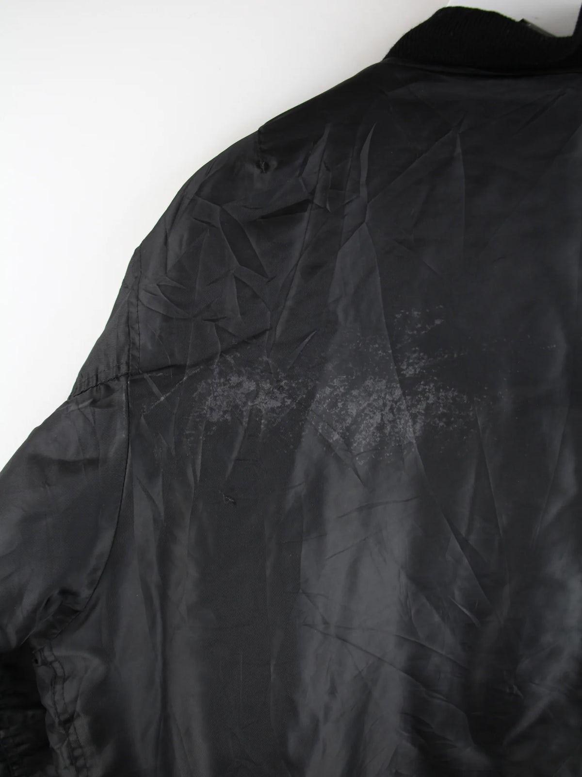 Vintage Jacke Schwarz XL – Etikett