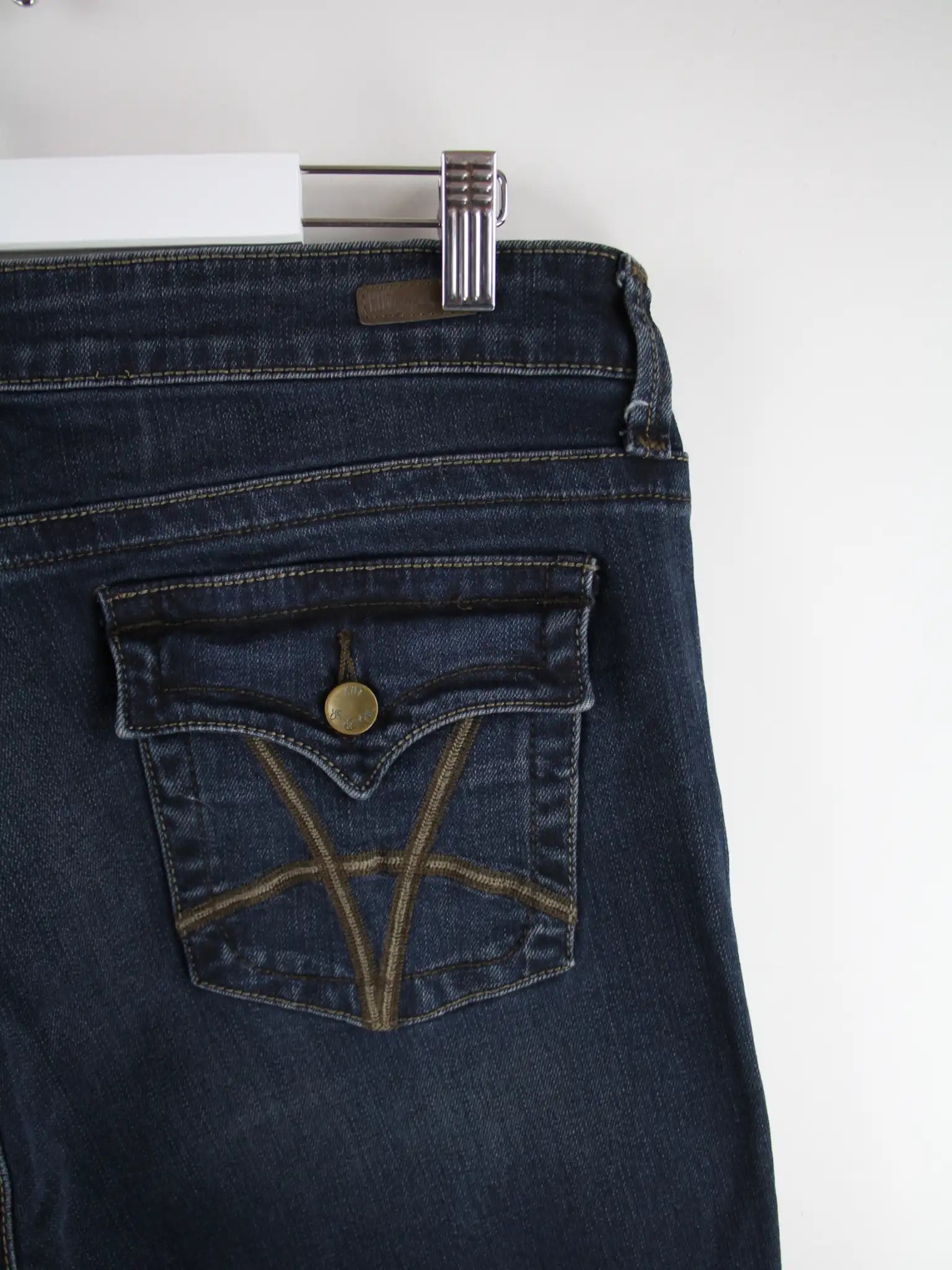Vintage Jeans Blau – Etikett