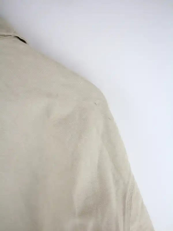 Vintage Jeansjacke Beige XXL – Detailbild 3