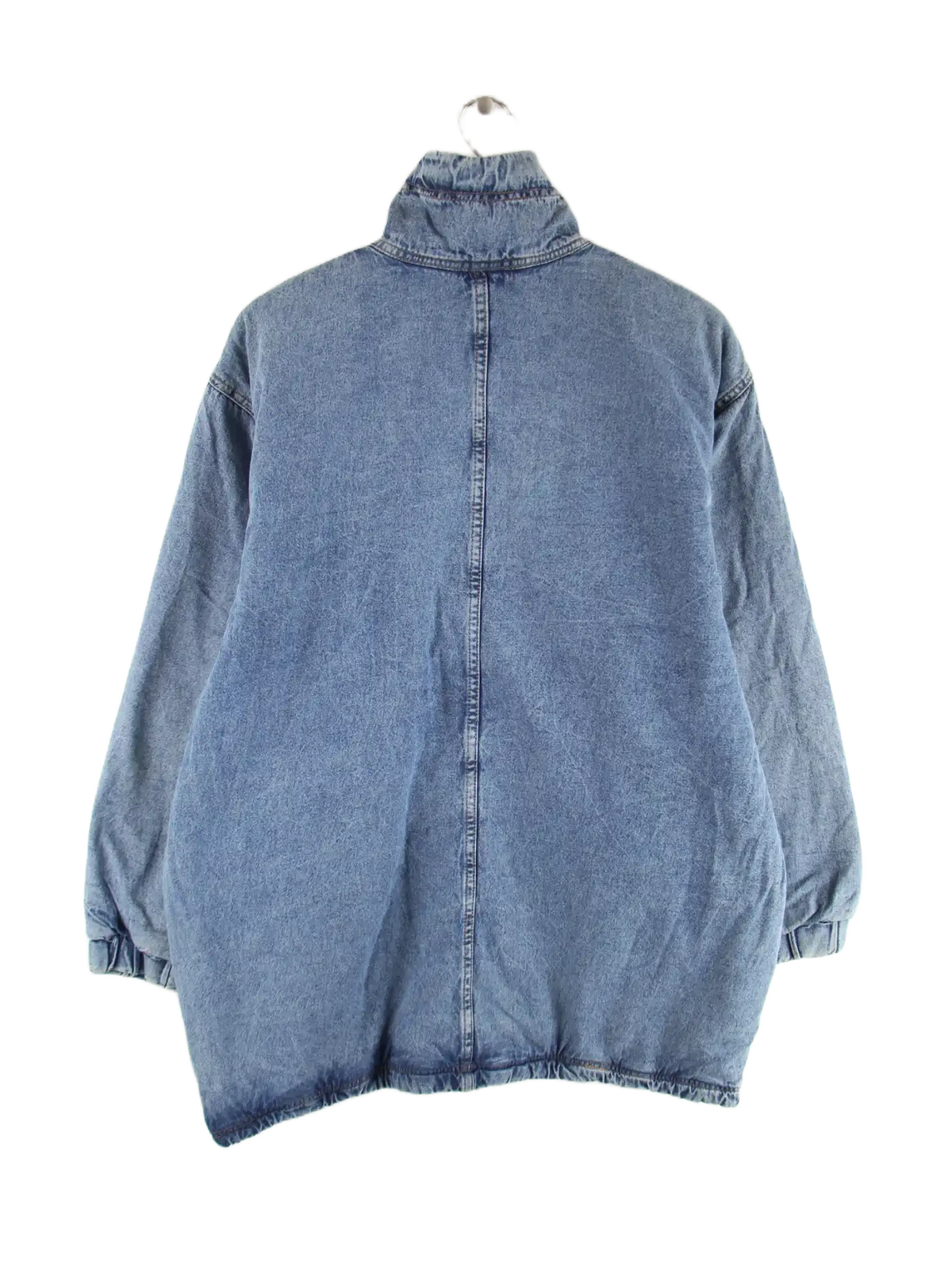 Vintage Jeansjacke Blau M – Rückseite
