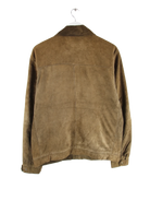 Vintage Lederjacke Braun L – Rückseite