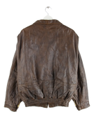 Vintage Lederjacke Braun M – Rückseite