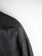 Vintage Lederjacke Schwarz XL – Detailbild 1