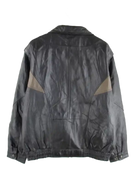 Vintage Lederjacke Schwarz XL – Rückseite