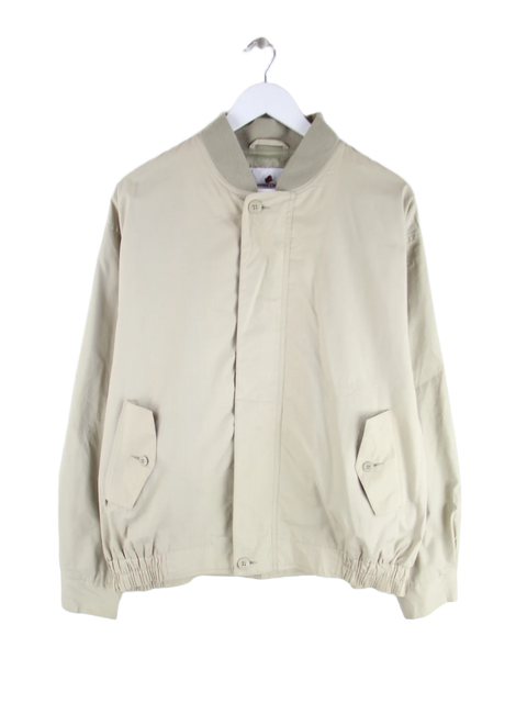 Vintage Leichte Jacke Beige L – Vorderseite